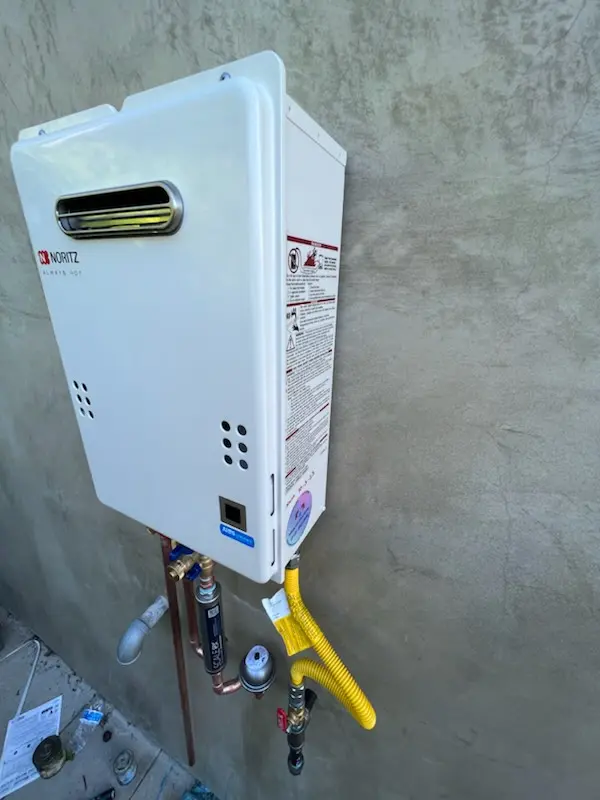 Tankless water heater installation for Chewton homes